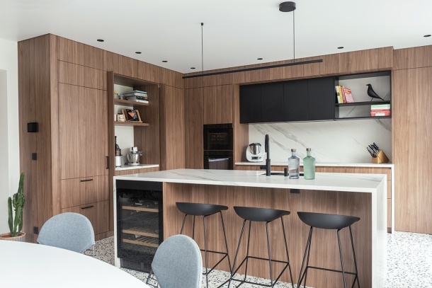 Corbas Architects - Privé - Nieuwe keuken 02 - Ambitiedocument - Masterplan - Architectuur - Interieur - Heule - Kortrijk